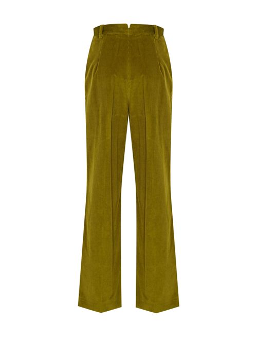 Pantalone Ordine in velluto di cotone Verde Oliva WEEKEND MAX MARA | 2525136036600024